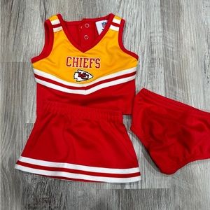 Kansas City Chiefs Cheerleader Outfit 0-3 months